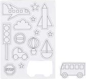 Magneten, afm 14,85x21 cm, , transport, 1vel