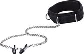 Velcro Collar - Black - Clamps - Leash and Collars