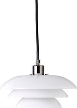 Dyberg Larsen Hanglamp Dl20 Opal Led 20 X 9 Cm Staal 5w Wit