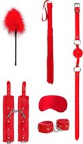 Beginners Bondage Kit - Red - Kits - Bondage Toys