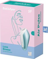 Love Breeze Air Pulse Stimulator - Ice Blue - Clitoral Stimulators