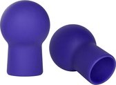 Nipple Play® Silicone Advanced Nipple Suckers - Purple - Clit & Nipple Suckers