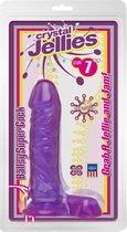 7 Inch Ballsy Super Cock - Purple - Realistic Dildos