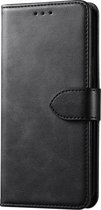 iPhone SE 2020 Bookcase Hoesje - Leer - Book Case - Wallet - Flip Cover - Mat - Apple iPhone SE 2020 - Zwart