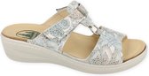 FRANKEN SCHUHE Franken dames muil BLAUW 39