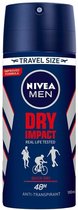 NIVEA MEN Dry Impact Deodorant Spray - 100 ml - Travelsize