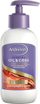 Andrélon Oil & Care- voedende crème - met Arganolie en Marula olie - 200ml