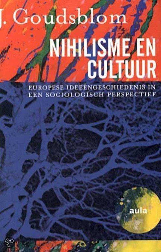 Cover van het boek 'Nihilisme en cultuur' van Johan Goudsblom