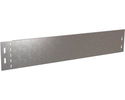 Slakkenhek - Slakkenbescherming - Slakkenbarrière voor de tuin geen chemicaliën - gegalvaniseerd staal - 25 cm x 1 m