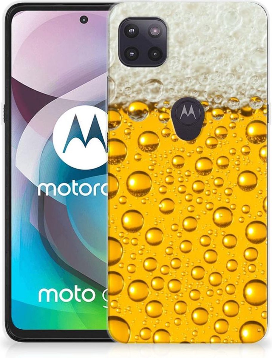 Motorola Moto G 5G Siliconen Case Bier