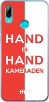 6F hoesje - geschikt voor Honor 10 Lite -  Transparant TPU Case - Feyenoord - Hand in hand, kameraden #ffffff