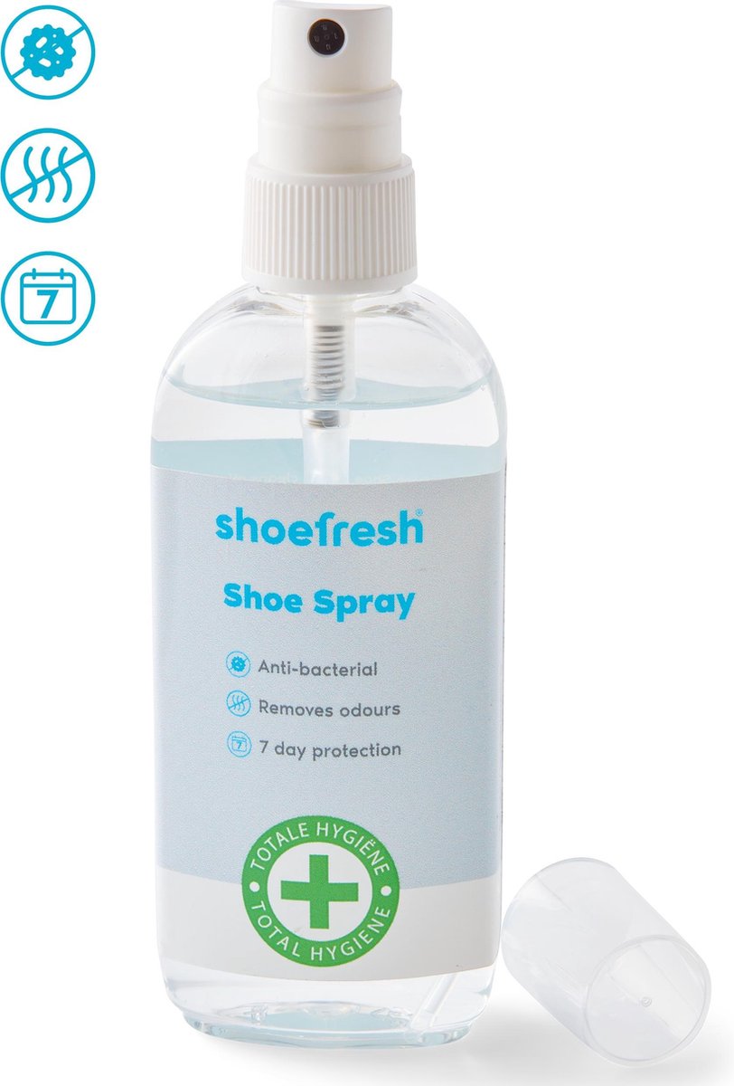 Shoefresh Schoenen Spray – Geurvreter voor schoenen – Hygiënische Schoenspray - 100ml - Shoefresh