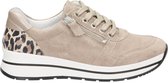 Nelson dames sneaker - Taupe - Maat 37