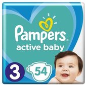 Pampers Active Baby Maat 3-54 Luiers