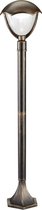 LED Tuinverlichting - Staande Buitenlamp - Torna Grichto XL - 6W - Warm Wit 3000K - Antiek Roestkleur - Aluminium