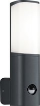 LED Tuinverlichting - Tuinlamp - Torna Ticani - Wand - Bewegingssensor - 5W - Mat Zwart - Aluminium