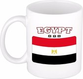Beker / mok met de Egyptische vlag - 300 ml keramiek - Egypte