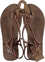 Xq Footwear Teenslippers Sandal Dames Polyester Koper Maat 39