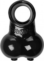 Squeeze My Sack Ballstretcher - Toys voor heren - Penisring - Zwart - Discreet verpakt en bezorgd