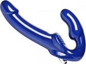 Revolver II Vibrerende Strapless Strap-On - Toys voor dames - Strap on - Blauw - Discreet verpakt en bezorgd