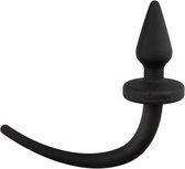 Dog Tail Plug - Taper Klein - Dildo - Buttpluggen - Zwart - Discreet verpakt en bezorgd