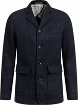 WE Fashion Heren slim fit geruite blazer, Jurriaan