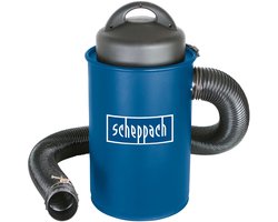 Scheppach HA1000 Stofafzuiging - 50 L - 1100W - 230V - Luchtstroom 183 m³/h - Max. vacuüm 25 kPa - (zakken exclusief)