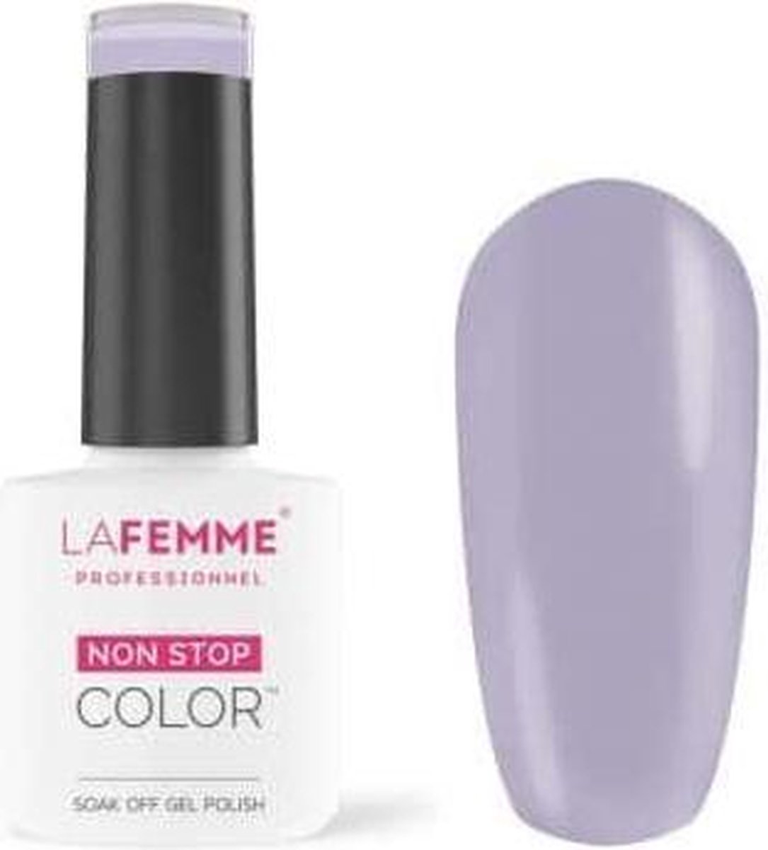 La Femme Gel Polish UV-LED/ HEMA free/ Vegan/ 7Free/ H163/Solf Lavender