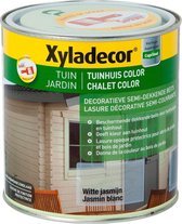 Abri de jardin Xyladecor Color - Teinture à bois - Jasmin - Mat - 1L