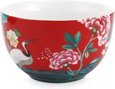 Pip Studio Blushing Birds schaal (Ø23 cm) Rood