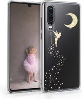 kwmobile telefoonhoesje voor Huawei P30 - Hoesje voor smartphone - Glitterfee design