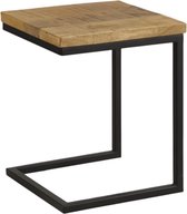 Sense' Living Bijzettafel Lizzy 40 X 50 Cm Hout/staal Bruin