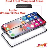 EmpX.nl iPhone 12 Pro Max Super Glass Dust Proof Tempered Glass Apple iPhone 12 Pro Max screenprotector Glas | Screenprotector iPhone 12 Pro Max | screen protector iPhone 12 Pro Max