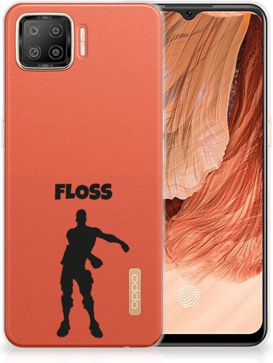 OPPO A73 4G Telefoonhoesje met Naam Floss
