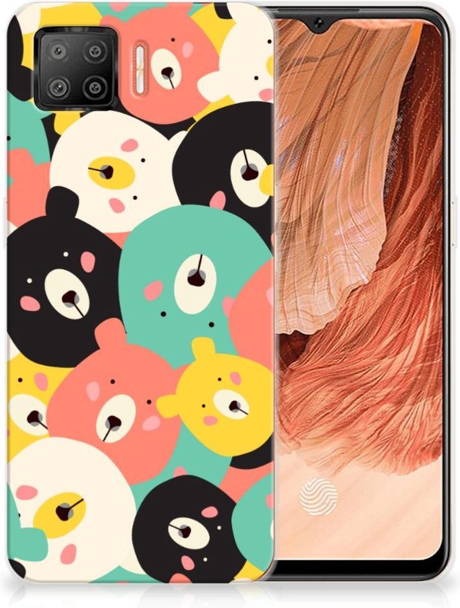 OPPO A73 4G Telefoonhoesje met Naam Bears