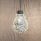Zenza - Hanglamp -Oosterse Lamp- Big Little Pear - FiliSky - Zilver