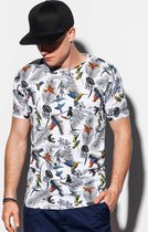 T-shirt - heren - all over print - S 1172