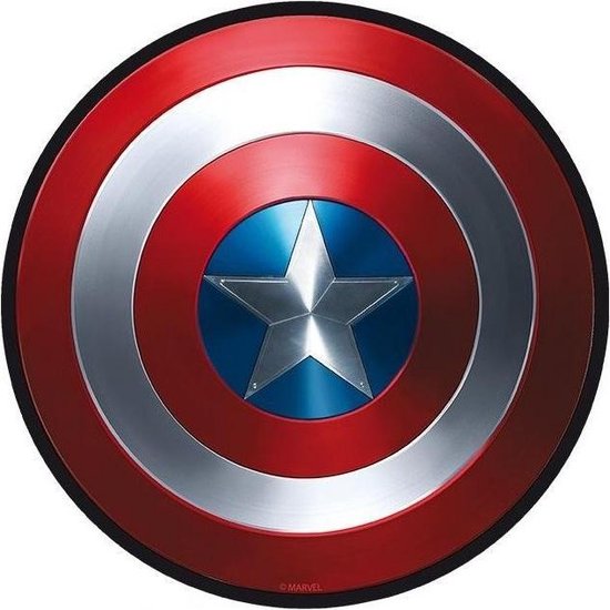Marvel - Tapis de souris souple Bouclier de Captain America | bol.com