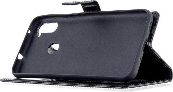 Samsung Galaxy M11 Cover + 2 pièces Glas Screen Protector Noir