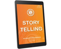Omslag van Inspiratiereeks over onder meer teambuilding, persoonlijke ontwikkeling, innovatie, startup & scale-up, design thinking, storytelling, lean, agile, scrum, kanban en zelfsturing 2102.03 - STORYTELLING (De Inspiratiereeks)