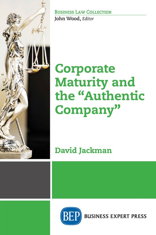 Corporate Maturity and the "Authentic Company" - cover