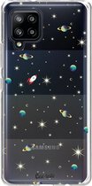 Casetastic Samsung Galaxy A42 (2020) 5G Hoesje - Softcover Hoesje met Design - Cosmos Life Print