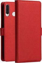 DZGOGO MILO-serie PC + PU horizontale flip lederen case voor Huawei Honor 10i / Honor 20i / Enjoy 9s / P Smart Plus 2019, met houder en kaartsleuf en portemonnee (rood)