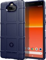 Voor Sony Xperia 8 Volledige dekking schokbestendige TPU Case (blauw)