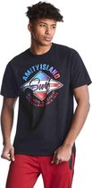 Jaws Heren Tshirt -S- Amity Island Zwart