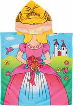 Toi-Toys Princess Poncho - Prinsessen Handdoek Poncho - 60 cm