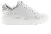 MJus M08137 sneaker met studs wit, ,38 / 5