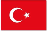 Vlag Turkije 90 x 150cm