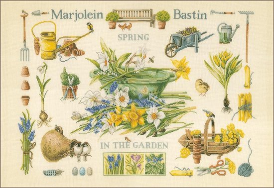 Irises de Lanarte - Marjolein Bastin - Kit au point de croix Kits - Casa Cenina