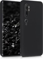 kwmobile telefoonhoesje voor Xiaomi Mi Note 10 / Note 10 Pro - Hoesje voor smartphone - Back cover in mat zwart